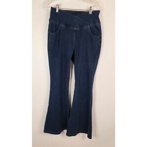 Halara Flex Crossover High Waist Bell Bottom Jeans No Tags 28" Waist 30" Inseam